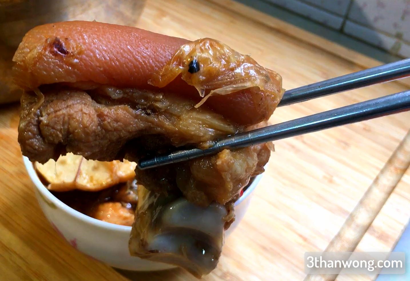 Pork Knuckle Recipe Braised Overnight Pork Trotter! 3thanWong