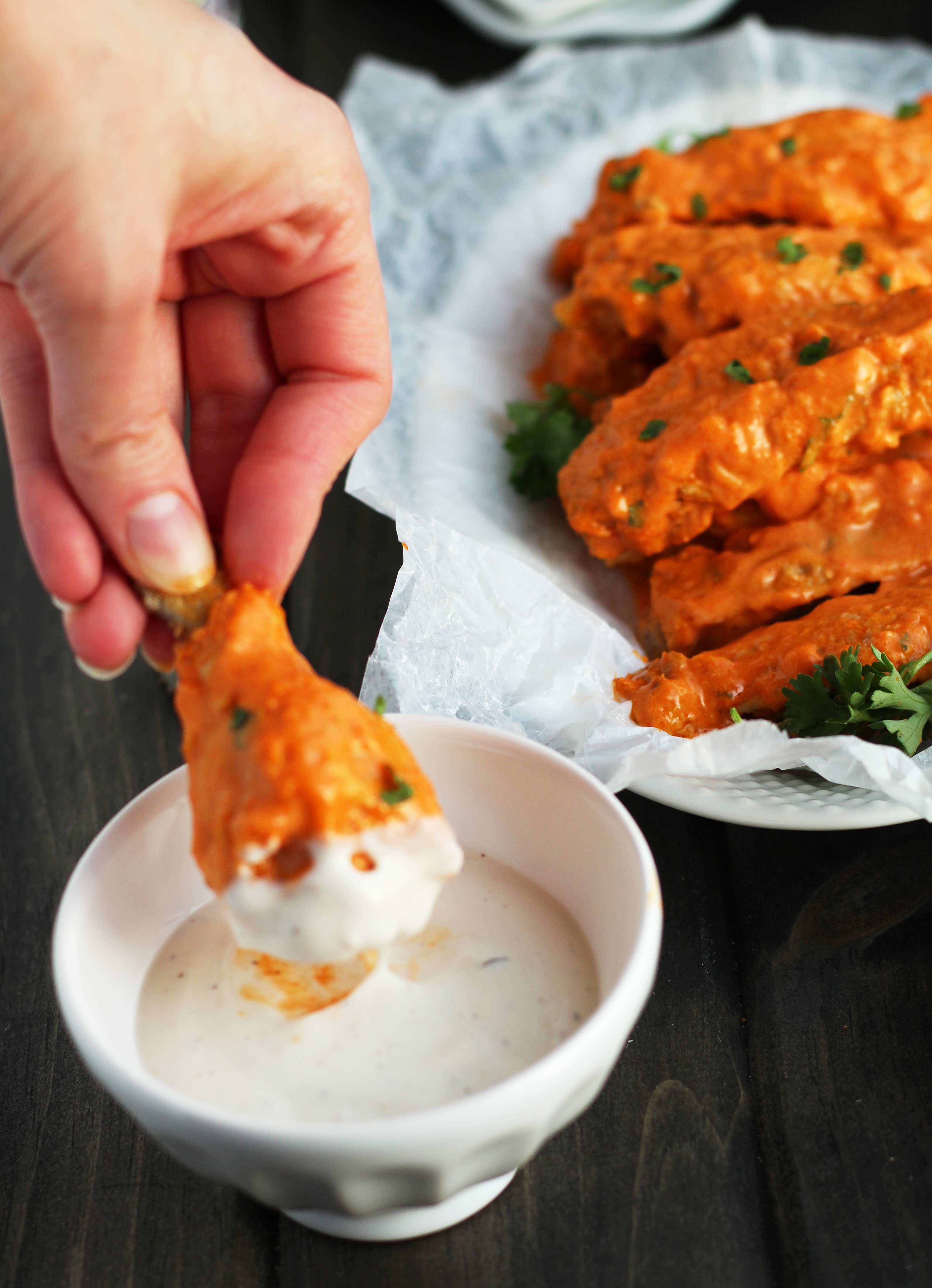 Slow Cooker Hot Wings 3 Yummy Tummies