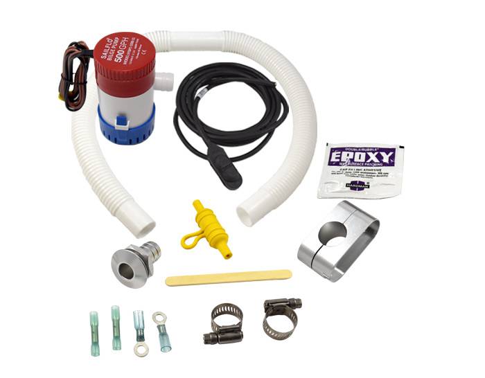 RIVA Deluxe Bilge Pump Kit [RY1016DYAM] PWC Performance Parts