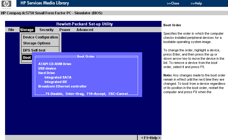 HP BIOS Simulators 404 Tech Support