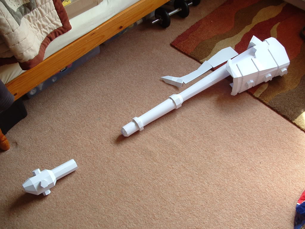 Gravity Hammer Pepakura WIP Halo Costume and Prop Maker Community