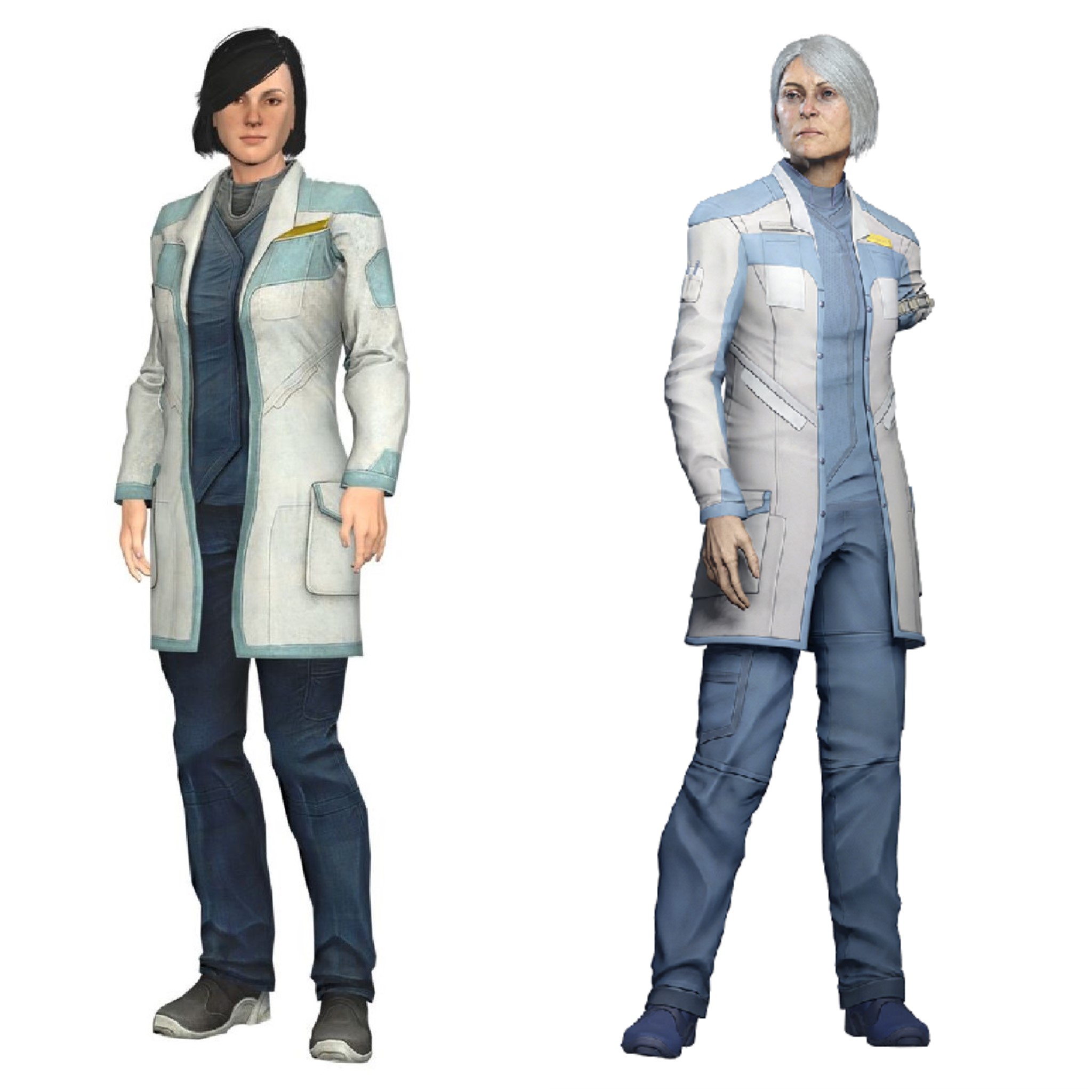 Soft Parts Dr. Catherine Halsey [Fall of Reach] Halo