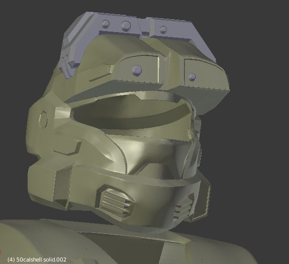 Halo Reach Noble 3 JunA266 Mark 5 armor set including Helmet