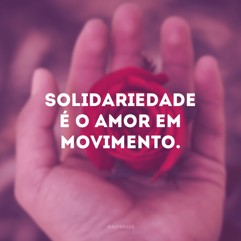 45 frases de solidariedade que vão te ajudar a praticar