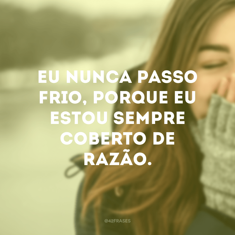 57 frases de frio para conferir embaixo do cobertor