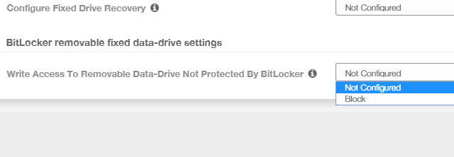Enable BitLocker Encryption for Windows 10 Unified Endpoint Management