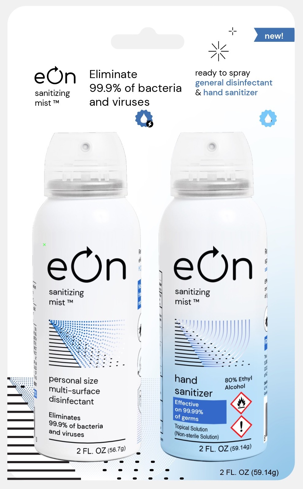 Introducing eOn Mist Hand Sanitizer In Stores Now · 43 Designs