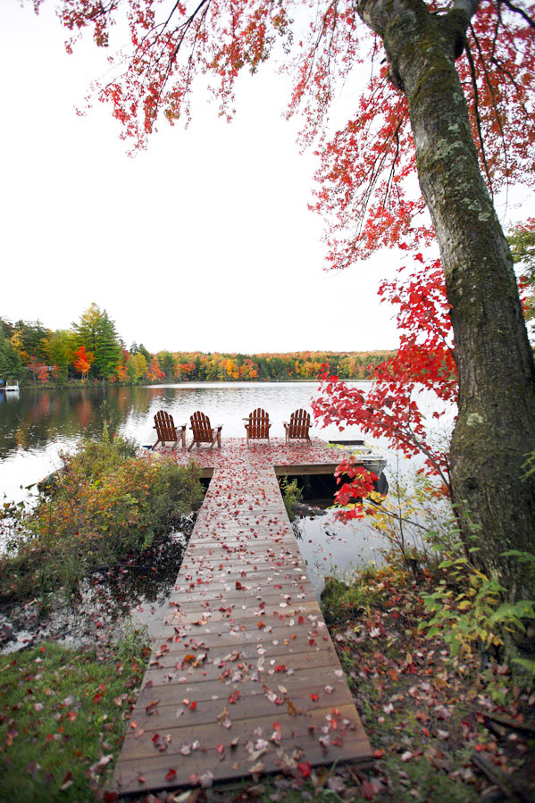 Adirondack Rustic Lakefront Log Cabin Vacation Rental
