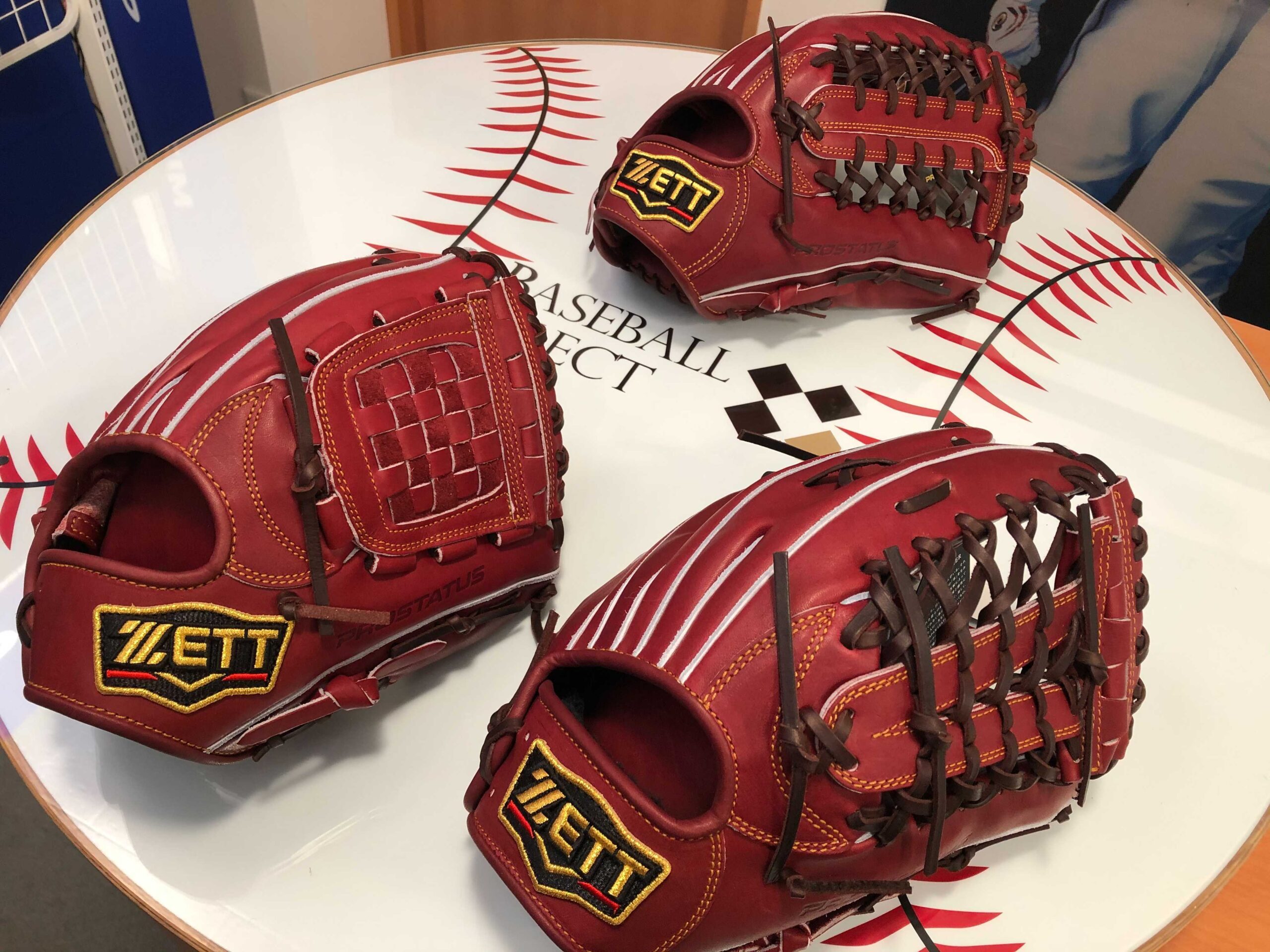 ベースボールセレクト Zett硬式グラブ ボルドーブラウン野球用品スワロースポーツ スタッフブログ