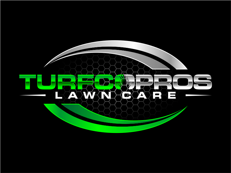 TurfCo Pros Lawn Care Logo Design 48hourslogo