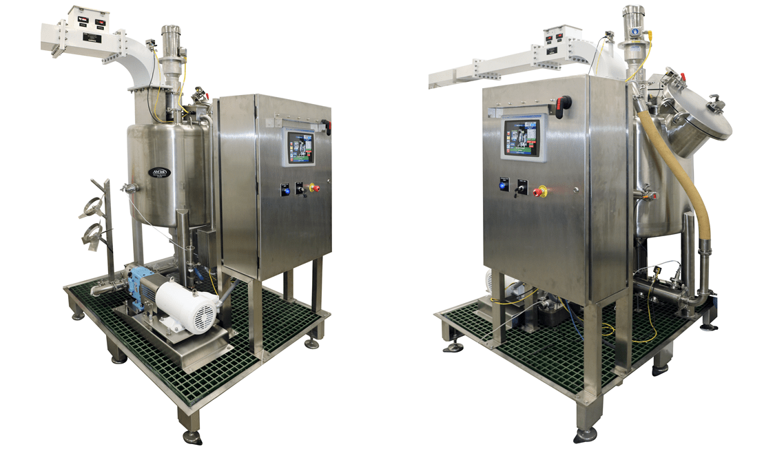 4AMTek MWV Series Vertical Vessels Industrial Microwave