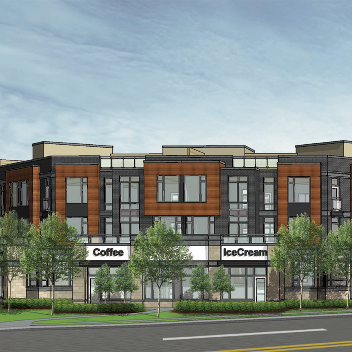 MIXEDUSE DEVELOPMENT MARKHAM 4 Architecture