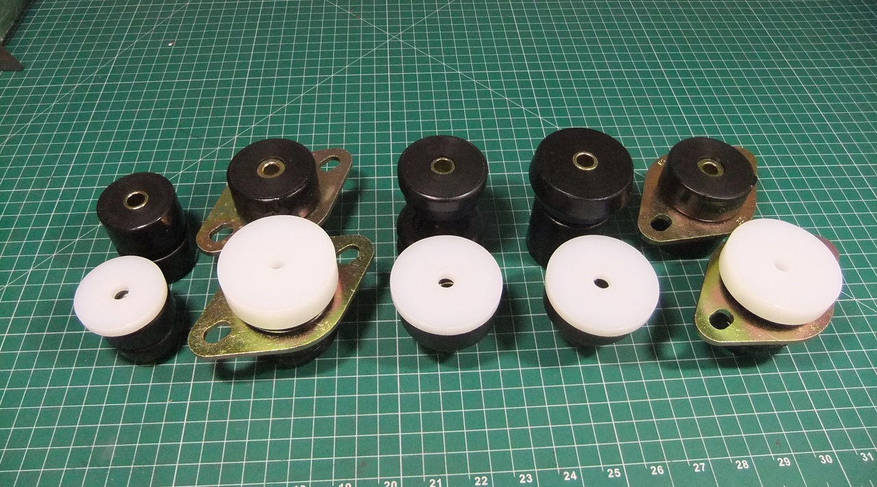 Toyota polyurethane body mounts