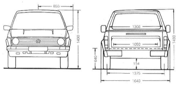 Vw Pickup Factory Specifications