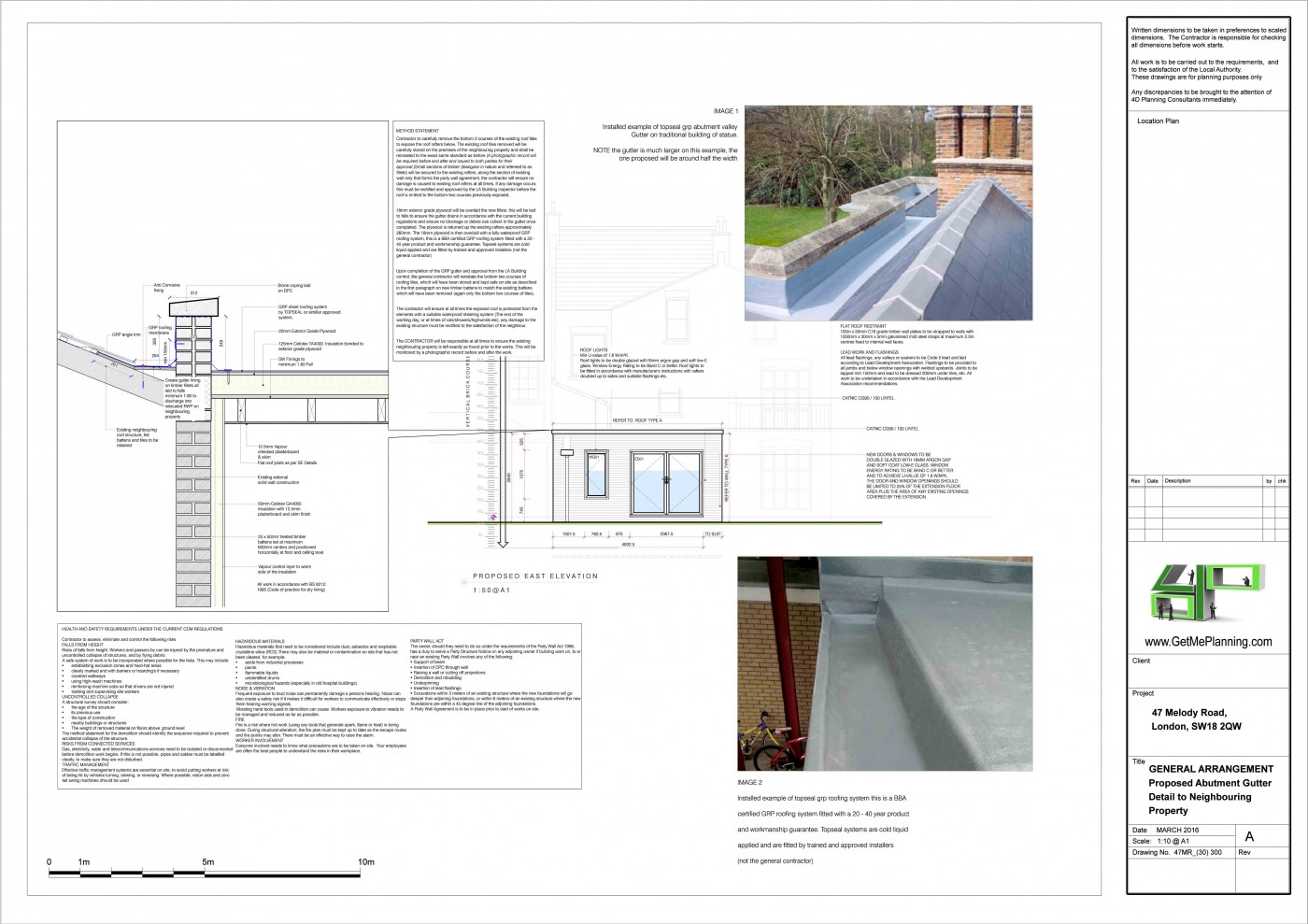 Building Regulations for single storey extension