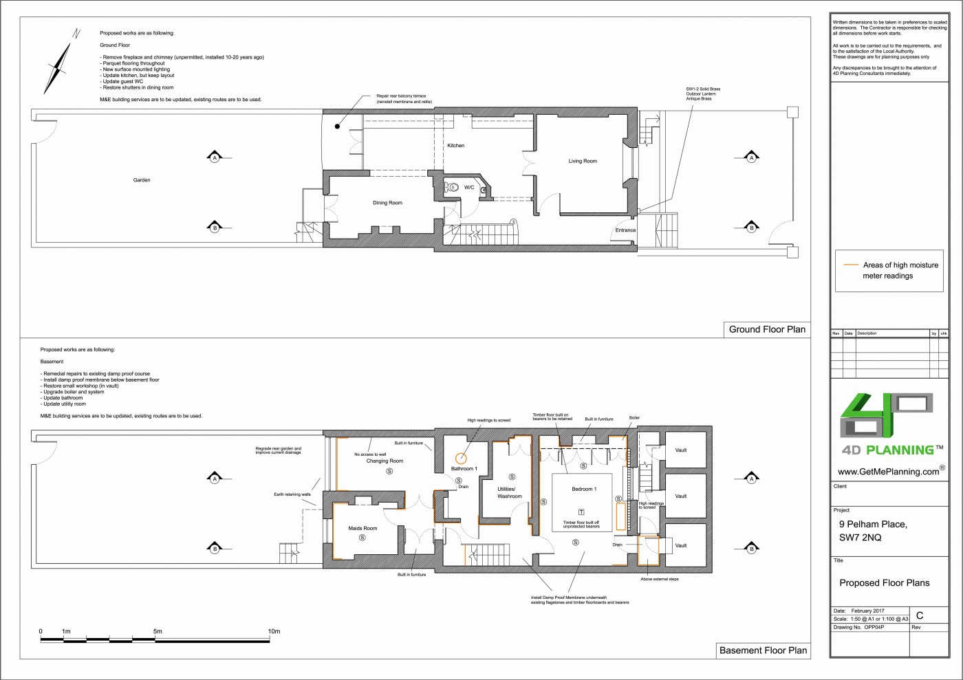 Alterations to Grade II listed building RBKC