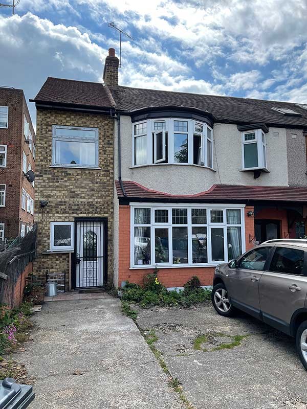 Conversion 2 flats into 4 bedroom house in Waltham Forest