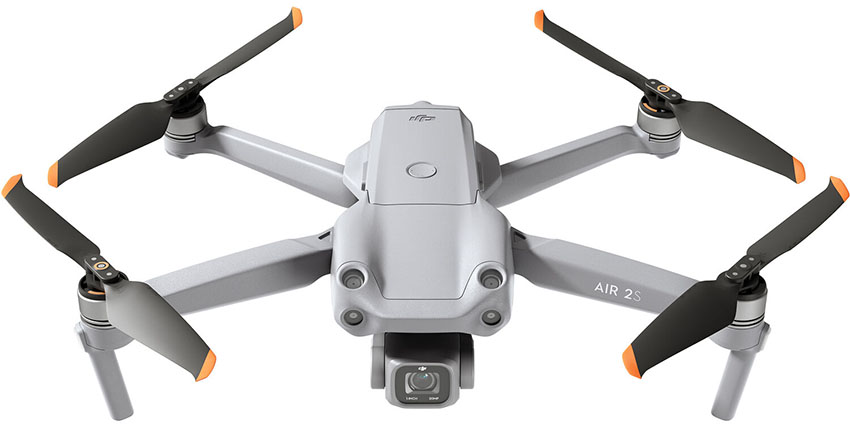 DJI Air 2S Drone Sports 1inch 20MP Sensor and Shoots 5.4K30p 10bit