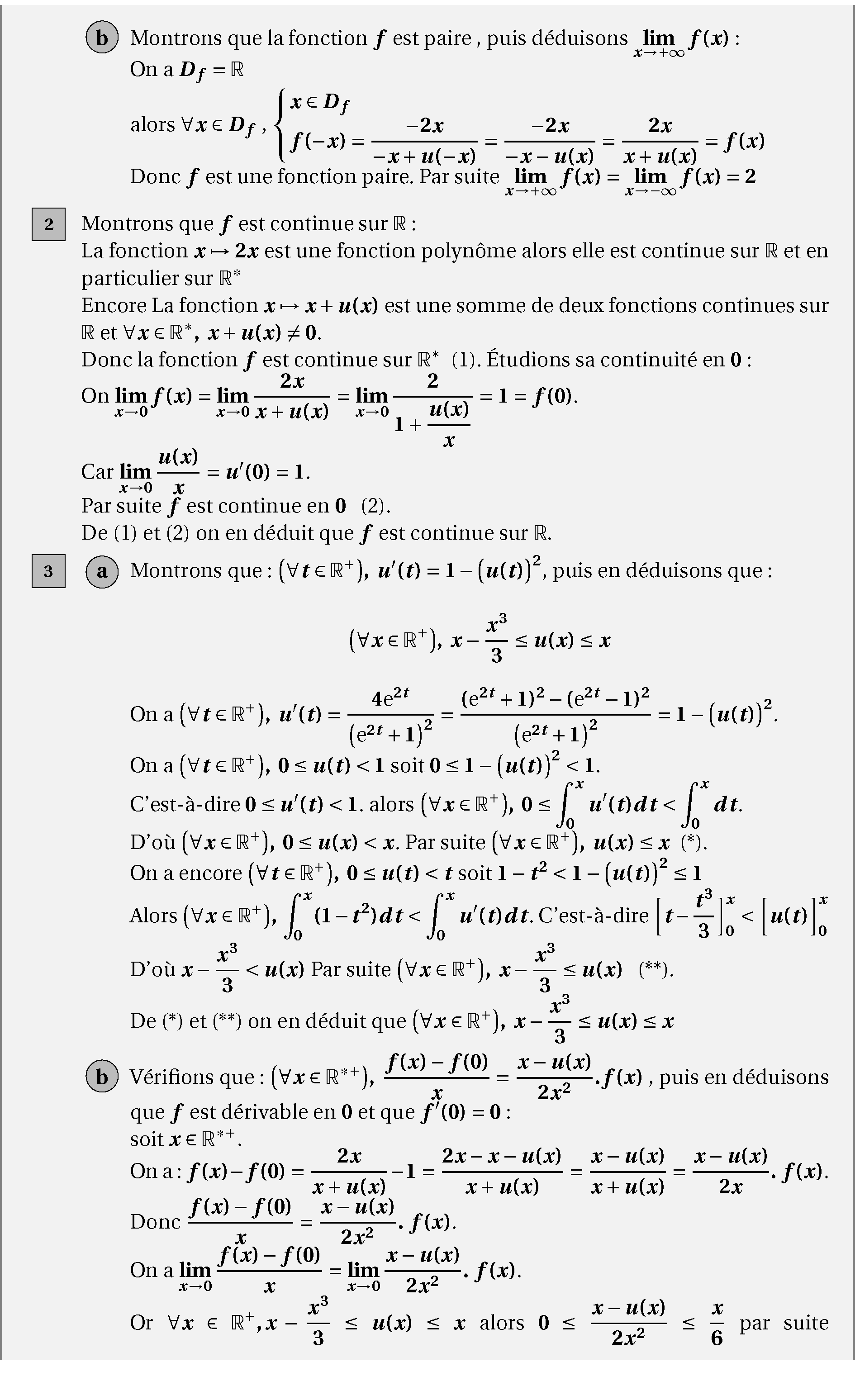 Examen Math bac 2 SM 2021 Bac Blanc 1 Avec Correction 4Math