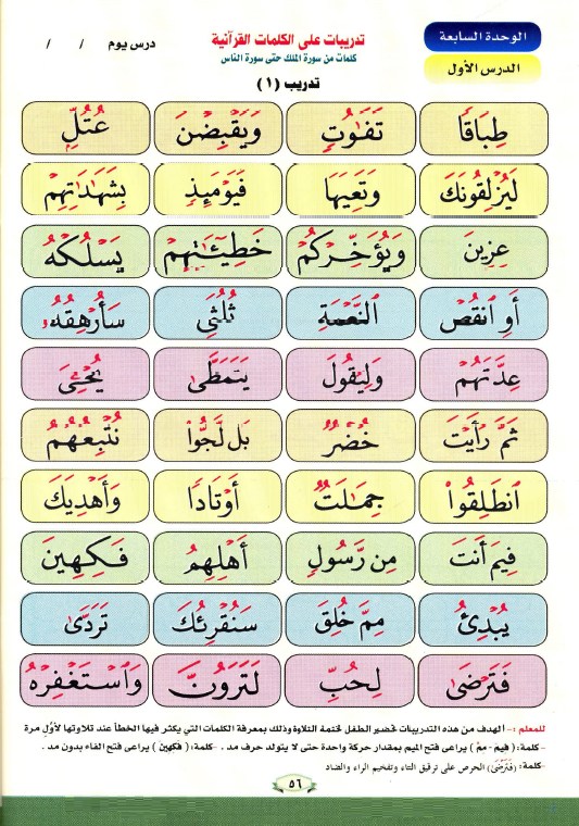 نور البيان في تعليم القراءة بالقرآن للأطفال كتاب للتحميل