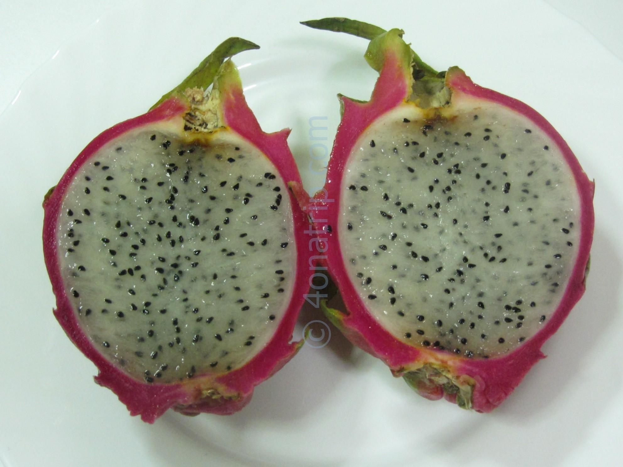 Dragon Fruit, Pitaya inside 4 On A Trip