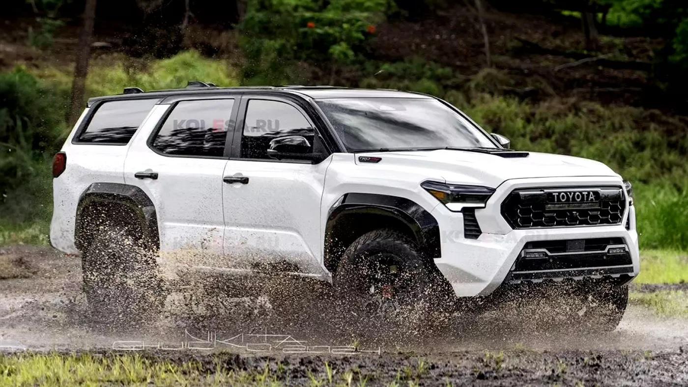 Renderings 2025 4Runner TRD Pro based on teaser photos & 2024 2025 4Runner Forum (6th Gen) Community