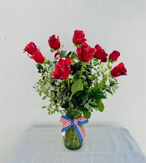 Americana Roses Four Seasons Flowers Flower Delivery in San Diego
