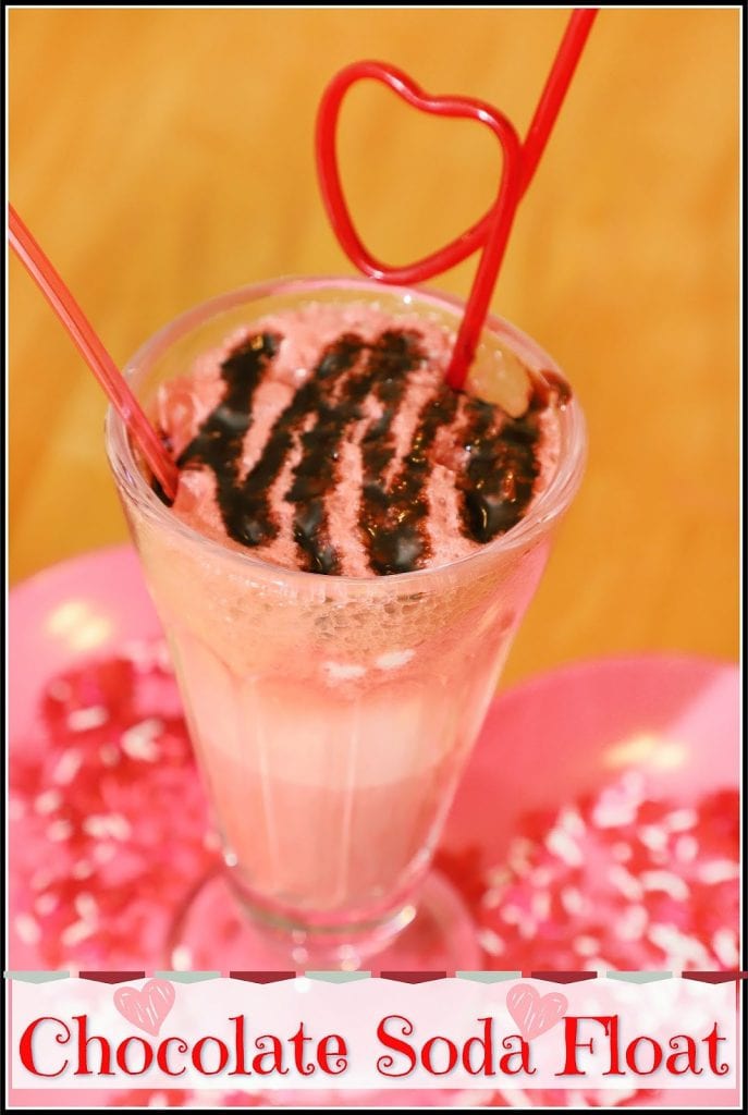 Sweetheart Chocolate Soda Float For the Love of Food