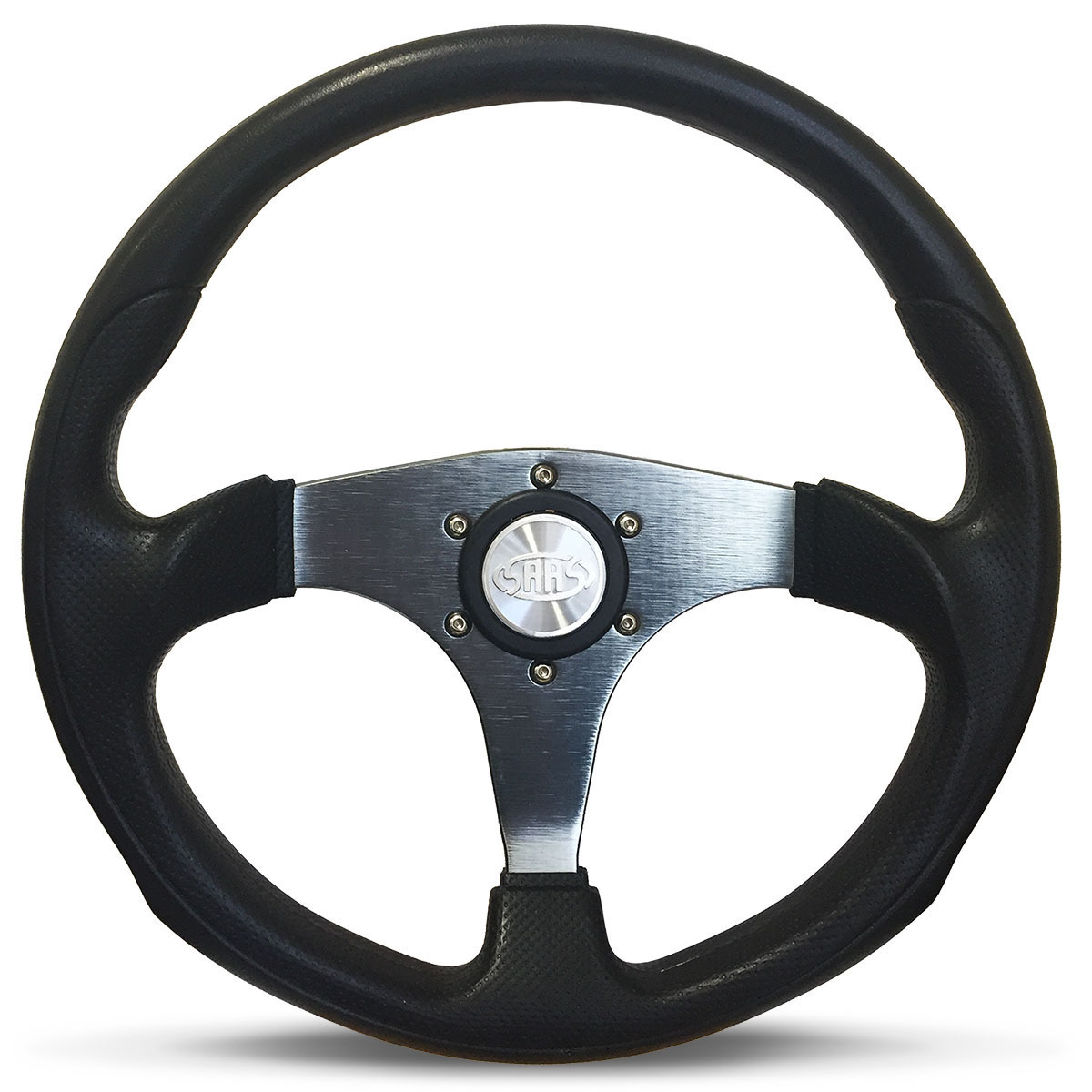 SAAS Steering Wheel Poly 14" ADR Octane Titanium Spoke