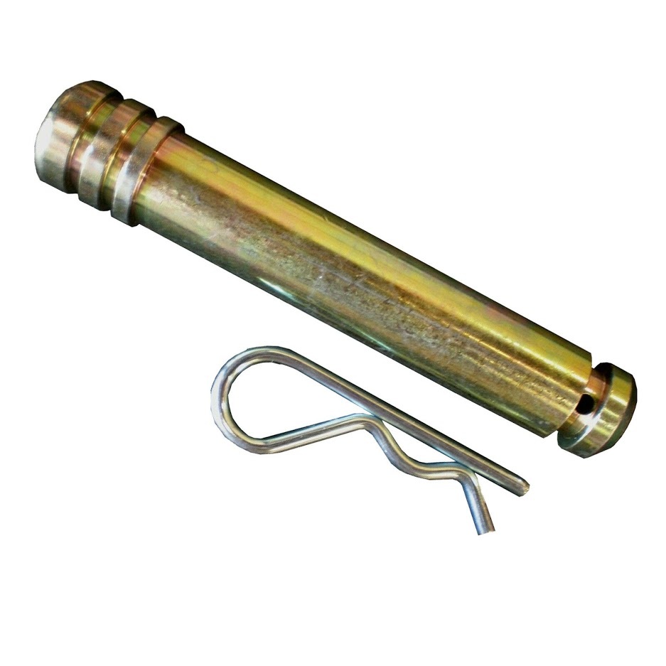 ROADSAFE CLEVIS HITCH PIN 22MM WITH CLIP. ZINC. USEABLE LENGTH 100MM