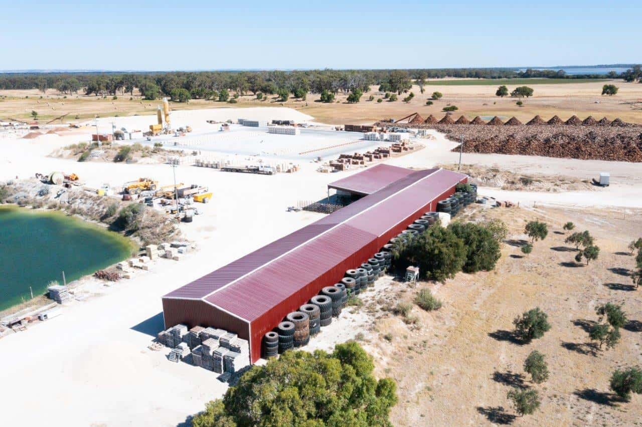 Lake Preston Lime; unique camping between Myalup and Preston