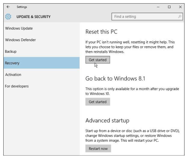 Top 2 Ways to Factory Reset Windows 10 HP Envy