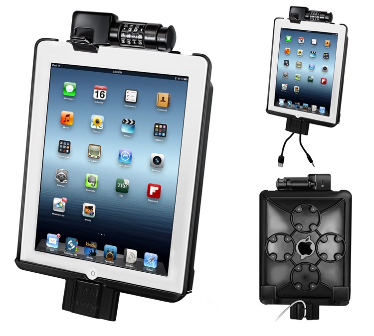 Ram Locking Ipad mount 4x4overlander