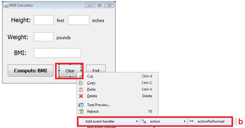 Bmi Calculator Java Source Code Gui CALCULT