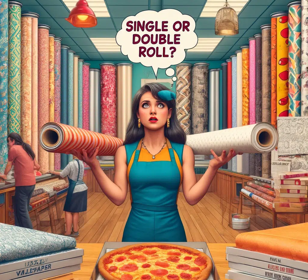 A Single Roll Or A Double Roll Of Wallpaper?