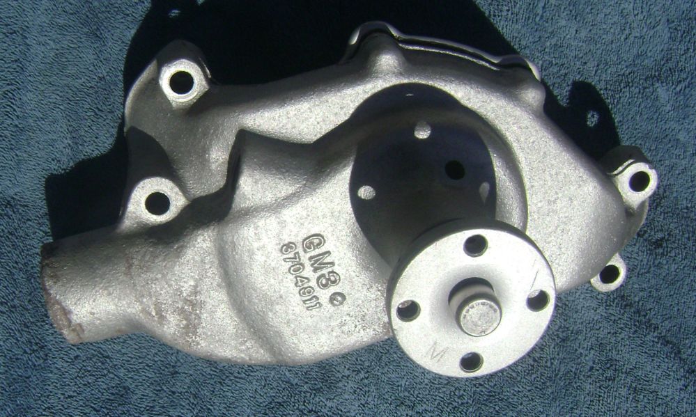 55 V8 Water Pump Casting Number Chevy Tri Five Forum