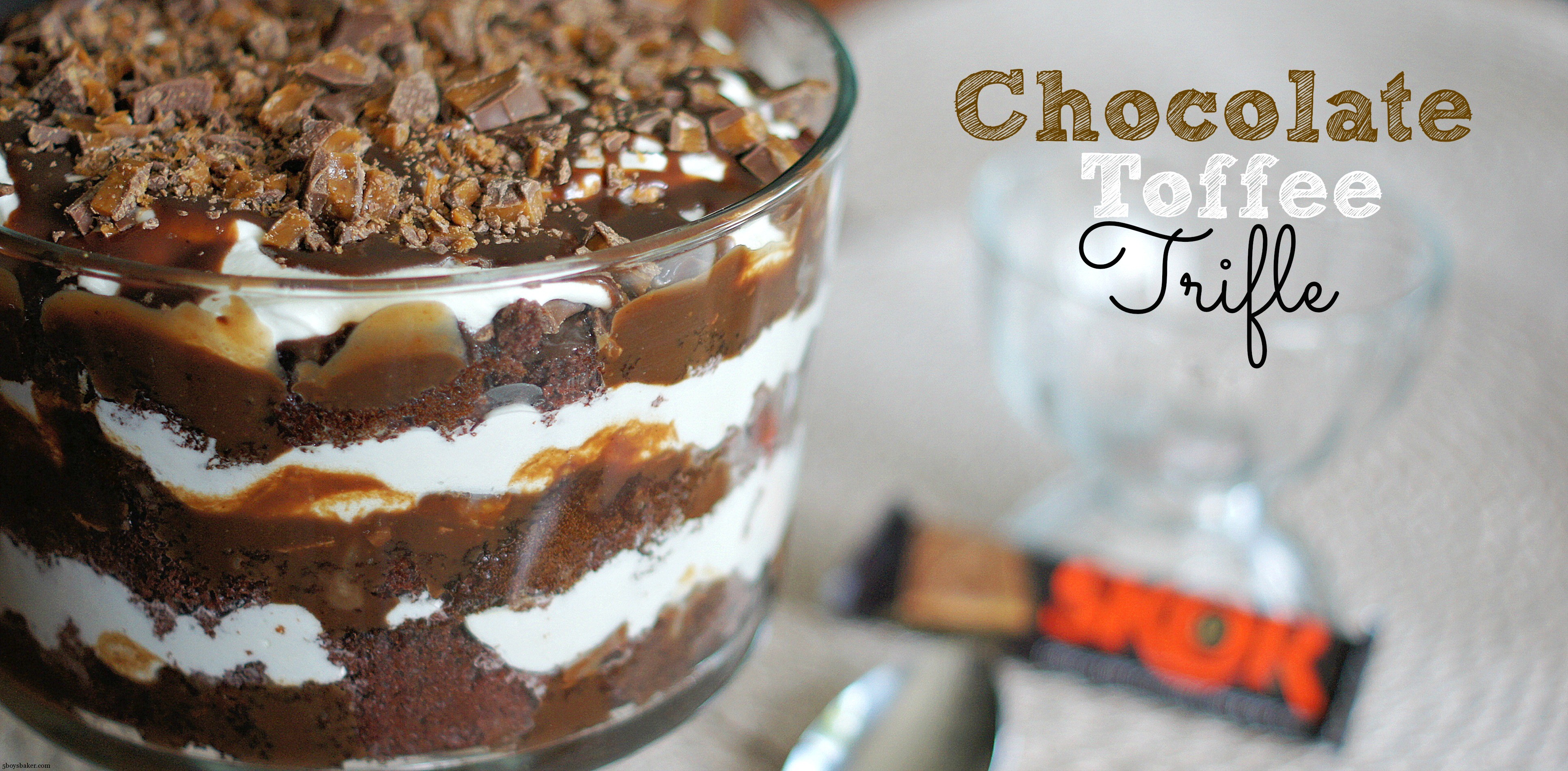 chocolate trifle recipe with heath bar