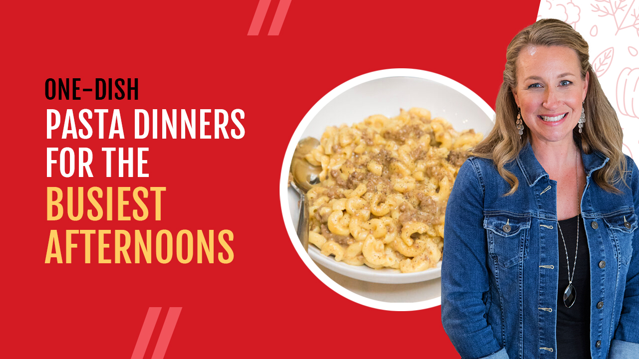 VIDEO How to Pressure Cook or Slow Cook Pasta Dishes 5 Dinners