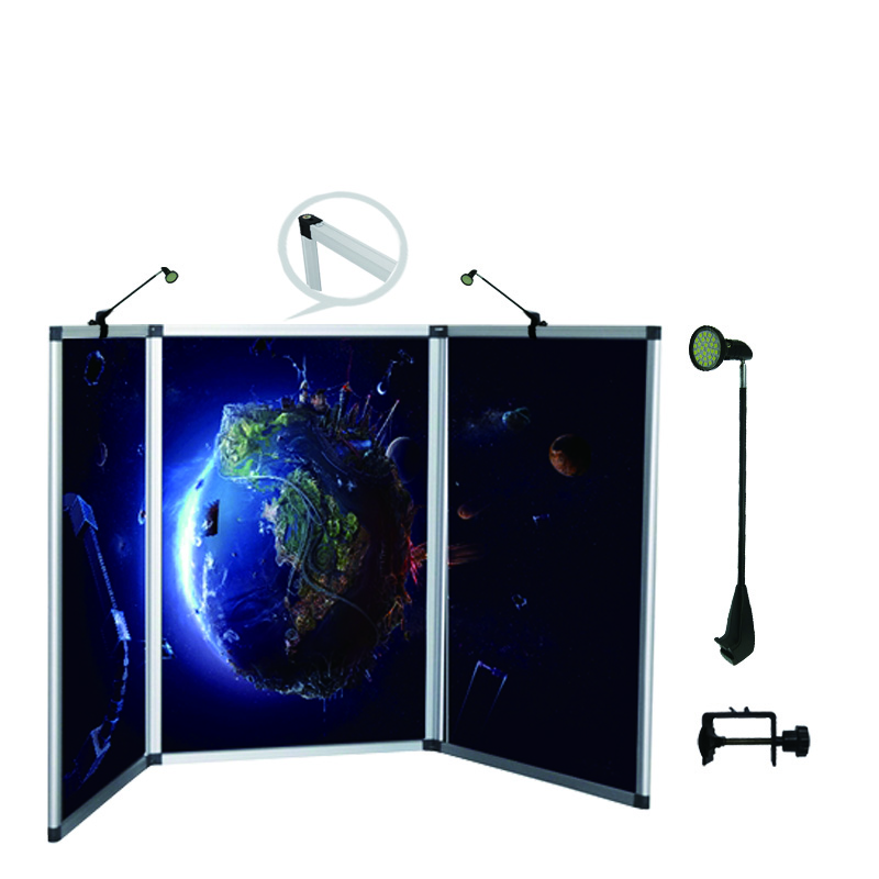Panel display board lighting 5 w, Exhibition display lights for folding panel board applications.
