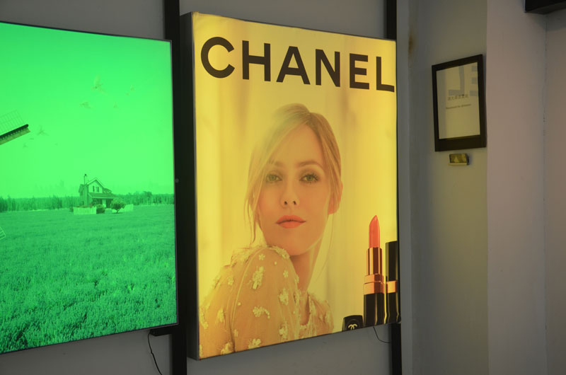 RGB LED fabric light boxes, SEG, frameless, Single / Double Sides