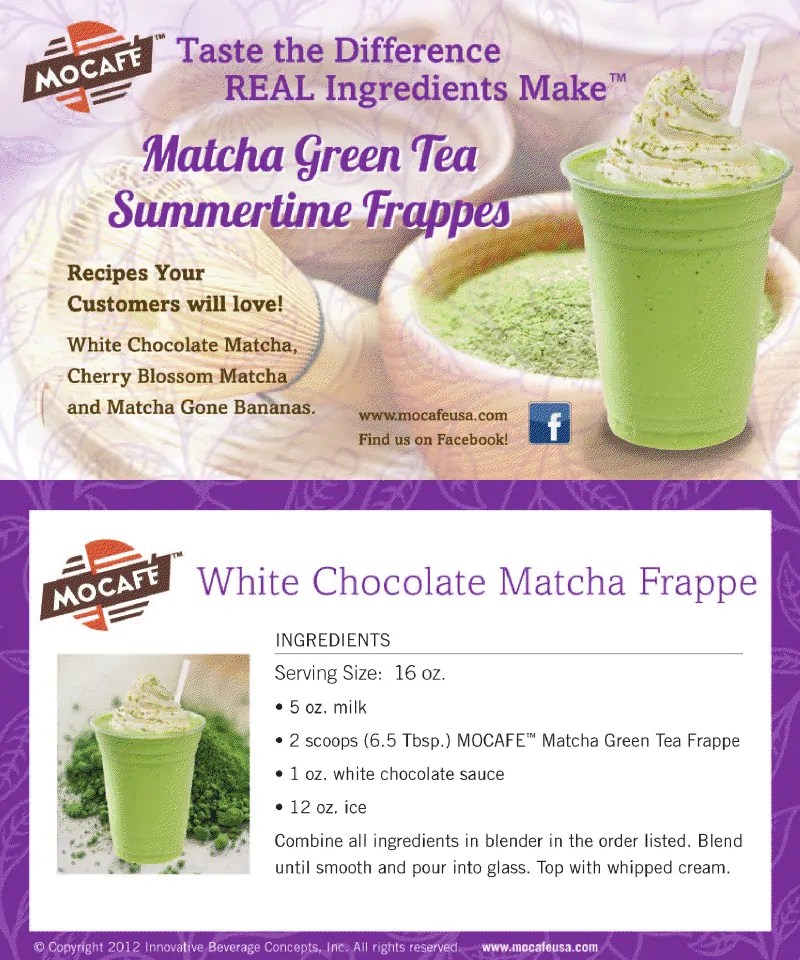 Mocafe Matcha Green Tea Lovers Blendtec Blender Giveaway 5 Minutes