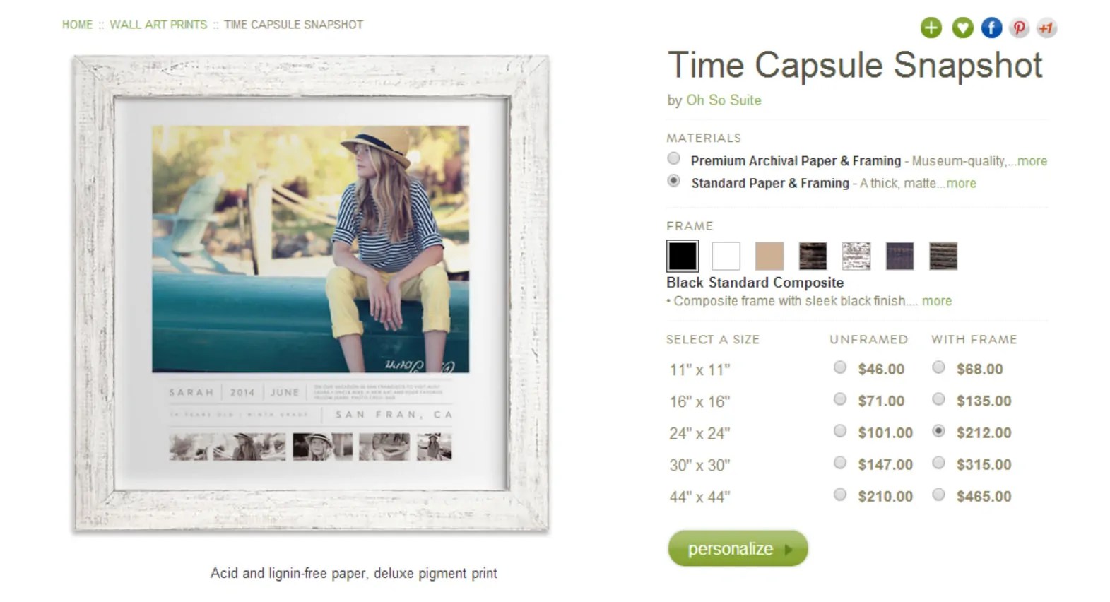 Minted Custom Photo Gift Prints Review