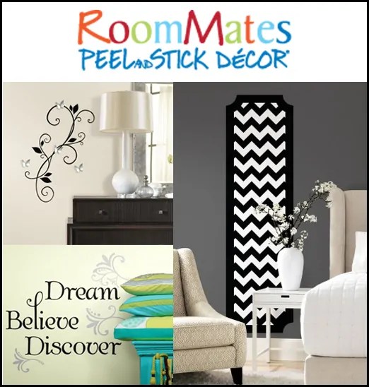 Decorate with RoomMates Wall Decals
