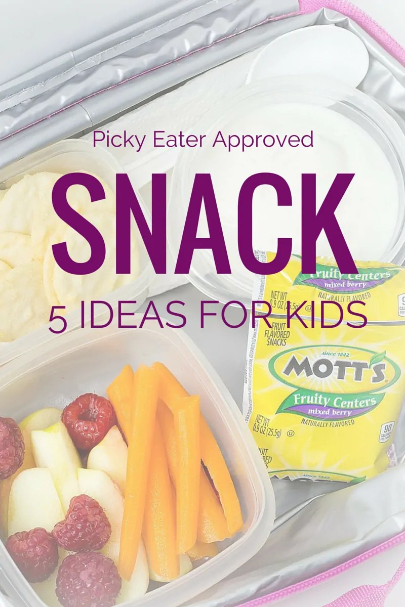 5 Snack Ideas for Kids 5 Minutes for Mom