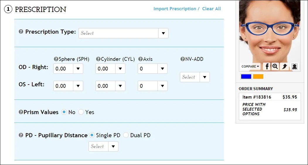 Get Affordable Prescription Eyeglasses at Zenni Optical 5 Minutes for Mom