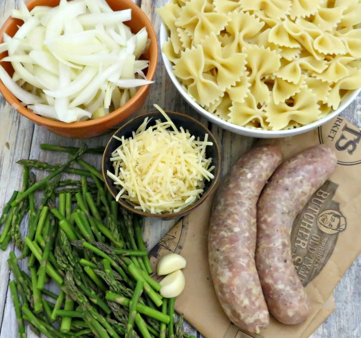 Bowtie Pasta with Chicken Italian Sausage Recipe