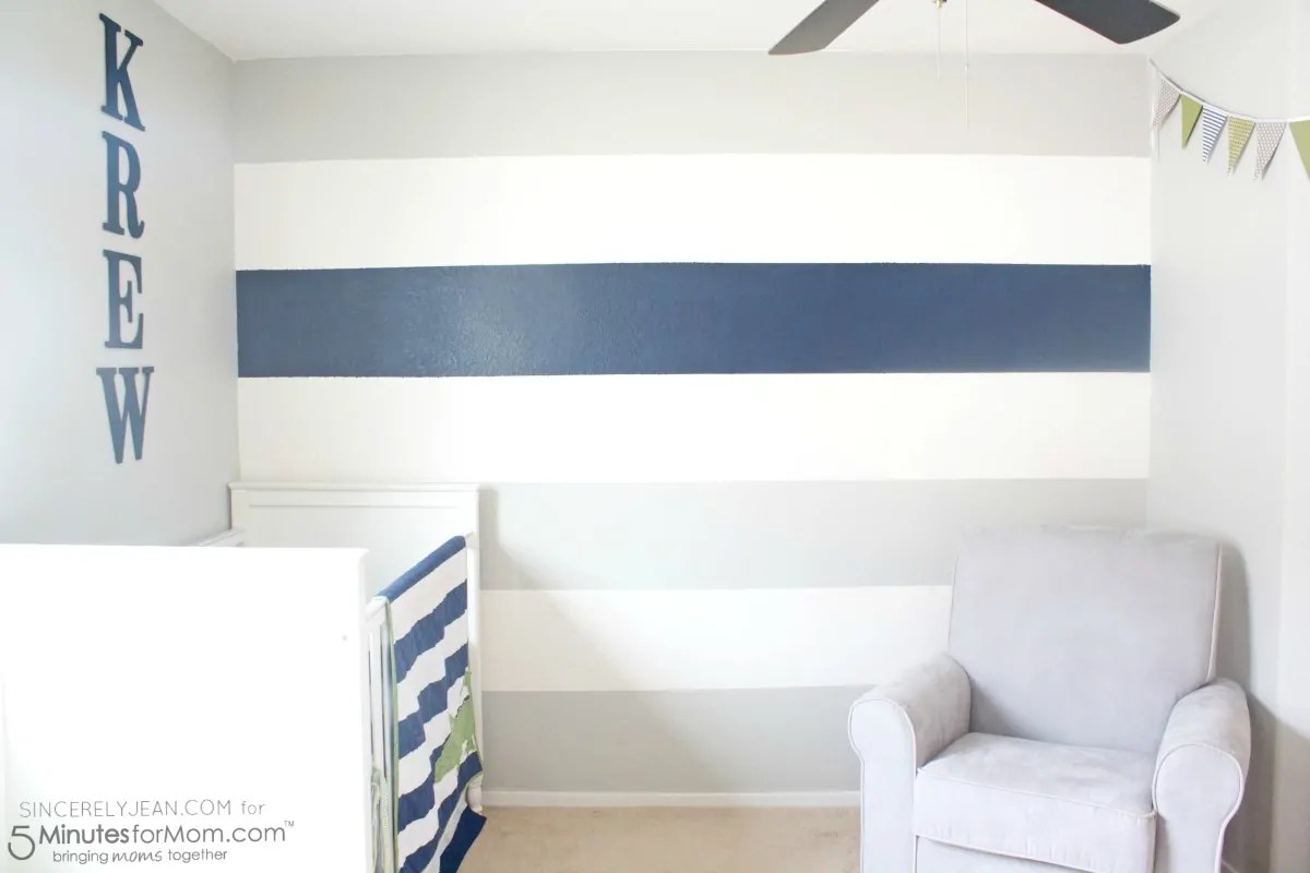 How To Paint Stripes on a Wall
