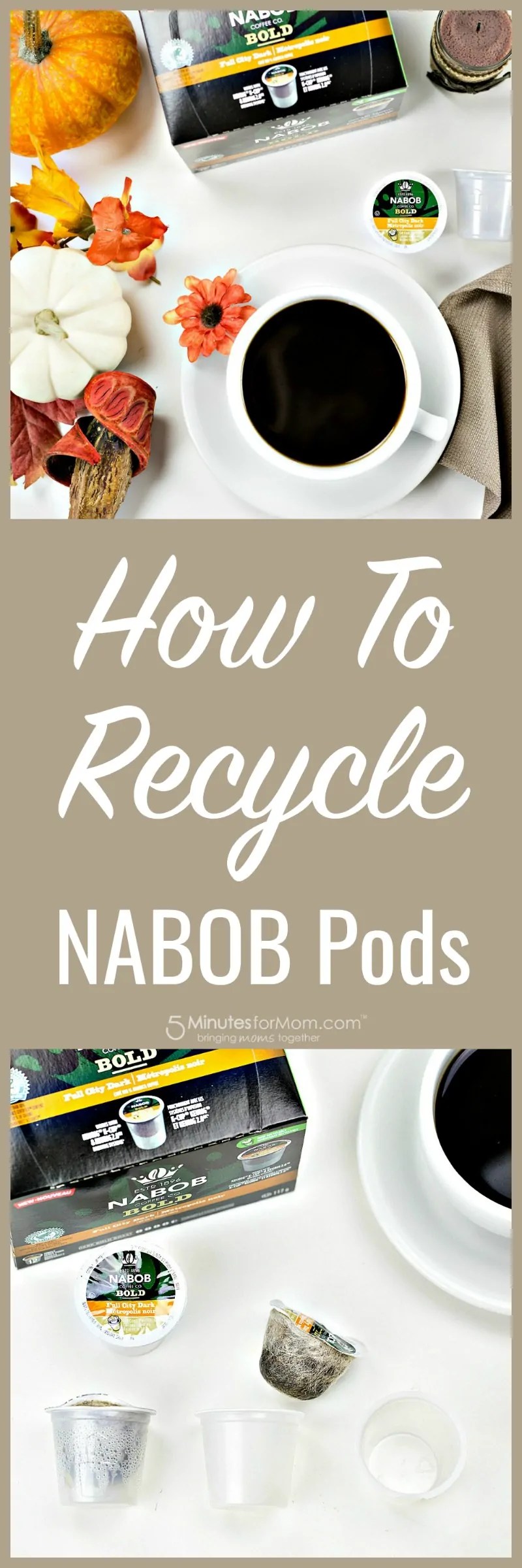 Convenience Without The Guilt... Recycling Your Coffee Pods With NABOB