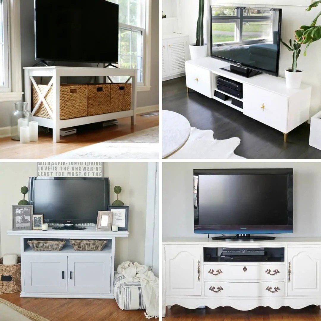 20 Creative Ways To Make A TV Stand DIY TV Stands