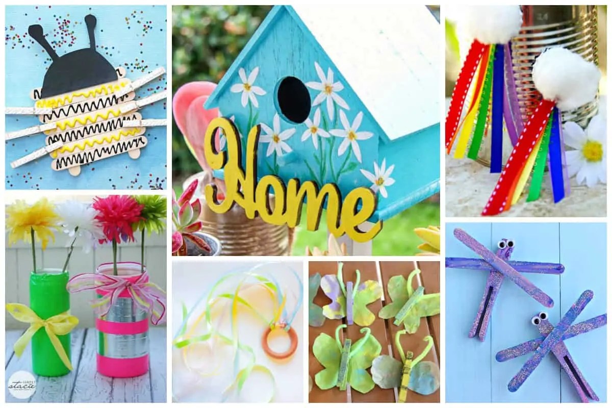 15 Fun Spring Kids Crafts